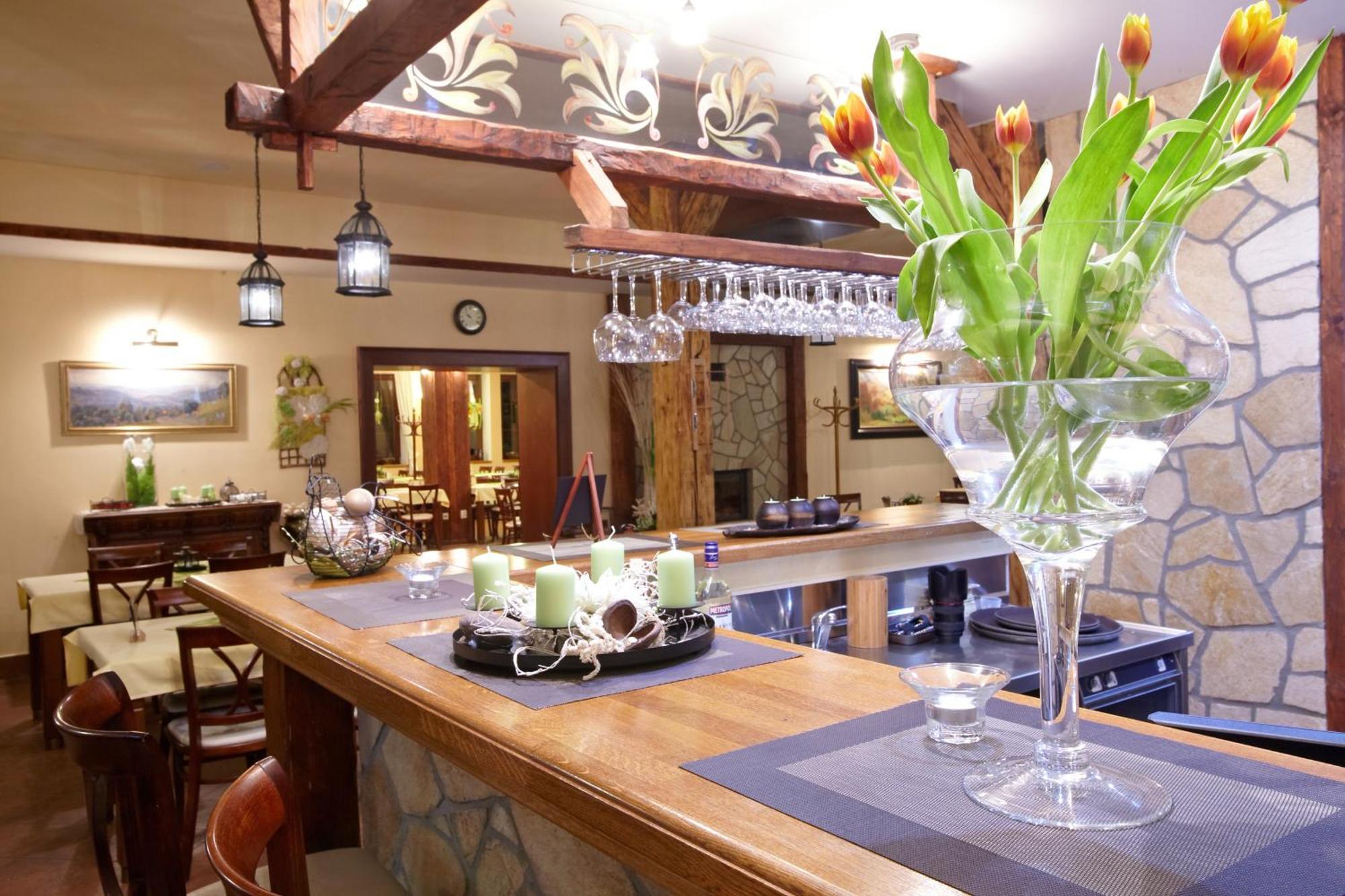 Penzion a restaurace Staré Časy Horní Bečva Extérieur photo